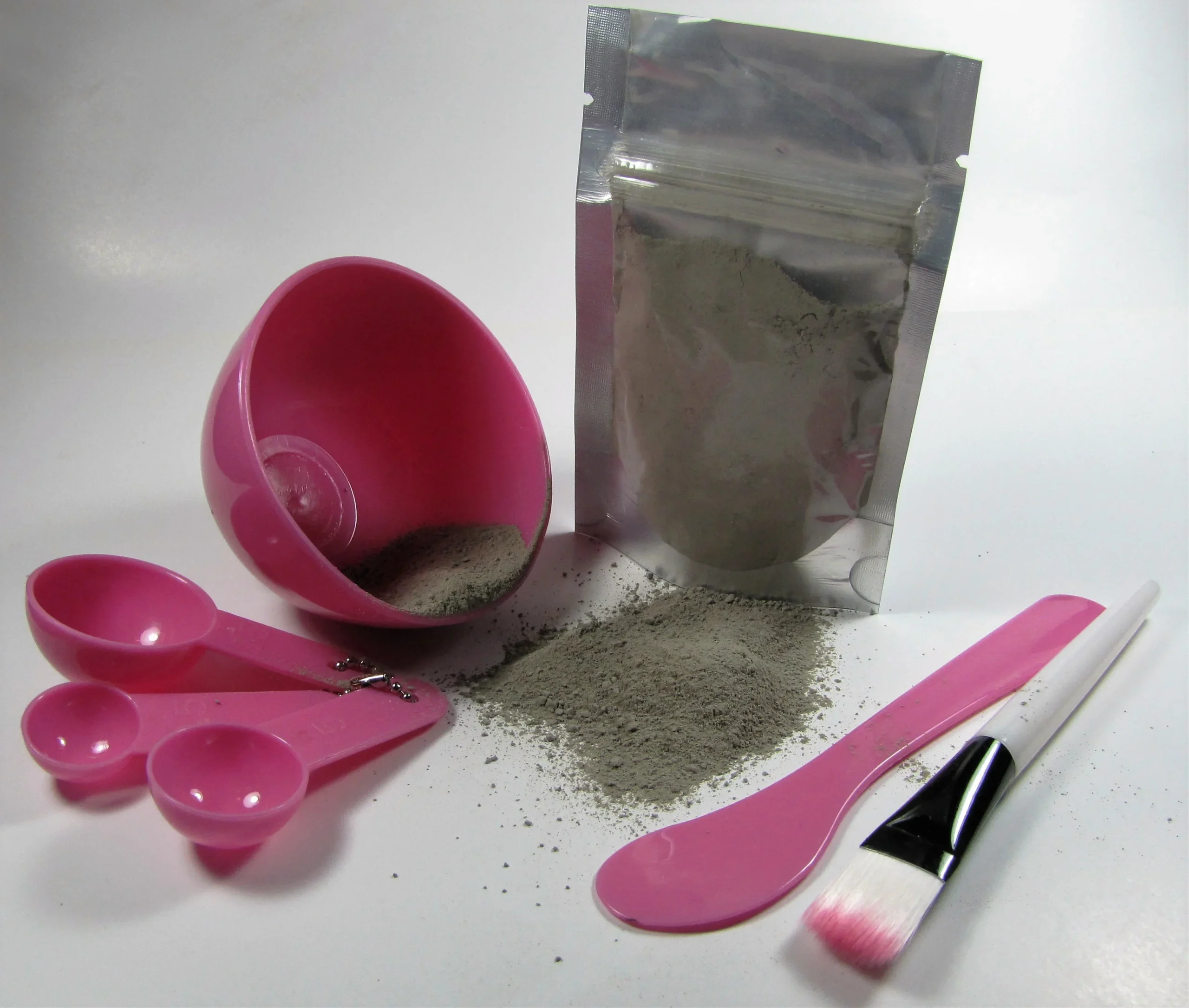 Ensemble de masque facial à l'argile